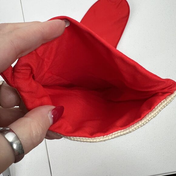 Vintage Needlepoint Wool Christmas Stocking Snowman 19.5" Imperial Elegance - Picture 6 of 6